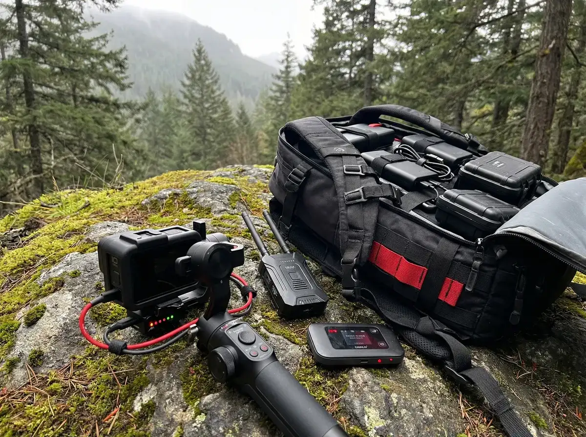 户外直播方案 - 暗网猎奇 控制室